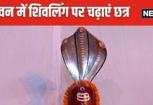 श्रावण मास में भोलेनाथ को चढ़ाएं छत्र, पलक झपकते ही बनते चले जाएंगे काम, पितृदोष और कालसर्प दोष से मिलेगी मुक्ति!