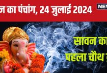 Aaj Ka Panchang 2024: सौभाग्य योग में गजानन संकष्टी चतुर्थी, भद्रा और पंचक साथ, देखें मुहूर्त, अशुभ समय, राहुकाल