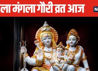 First Mangala Gauri Vrat 2024: त्रिपुष्कर योग में पहला मंगला गौरी व्रत आज, खास मंत्र से करें मां गौरा की पूजा, जानें विधि, सामग्री