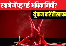 खाने में मिर्च तेज हो गई? घबराएं नहीं, शेफ पंकज ने बताया जबरदस्त तरीका, छूमंतर हो जाएगा तीखापन