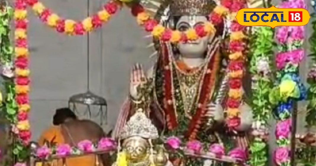 बिहार में यहां है हनुमान जी का ननिहाल, झूलन उत्सव