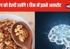 स्वस्थ दिमाग के लिए 1 दिन में कितने अखरोट खाना काफी है? जानें ब्रेन के लिए वॉलनट के फायदे और सेवन का तरीका