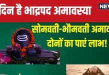 Somvati Amavasya 2024: भाद्रपद अमावस्या पर 2 दिन वाला दुर्लभ संयोग, सोमवार को मिलेगा सौभाग्य, मंगलवार को पाएं धन लाभ!