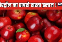 हाई कोलेस्ट्रॉल का काल है यह लाल फल ! खाली पेट रोज खाएंगे तो नसों में जमी गंदगी होगी क्लीन बोल्ड