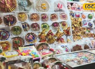 रत्न और नगीना जड़ित पोशाक पहनकर सुनहरे झूला पर विराजित होंगे कन्हैया