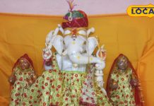 Bikaner’s first Ganesh temple, right trunk and moon on the forehead, this wish is fulfilled by taking parikrama.
