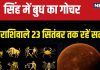 Budh Gochar 2024: बुध ने किया है राशि परिवर्तन, कर्क समेत 4 राशिवाले रहें सावधान! सेहत और धन हानि की आशंका