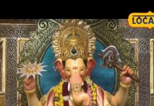 Lalbaugcha Raja: कोल्हापुर में 12 वर्षों से विराजमान हैं लाल बाग के राजा, 14 फीट है मूर्ती की ऊंचाई कोल्हापुर में 12 वर्षों से विराजमान हैं लाल बाग के राजा, 14 फीट है मूर्ती की ऊंचाई