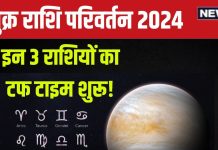 Shukra Gochar 2024: तुला में शुक्र का गोचर, इन 3 राशिवालों के लिए है टफ टाइम, धन संकट, सेहत को होगा नुकसान!