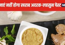 60% लहसुन 40% अदरक, इस रेशियो से बनाएं घर पर जिंजर-गार्लिक पेस्ट, हफ्तों नहीं होगा खराब, फ्लेवर भी रहेगा बरकरार