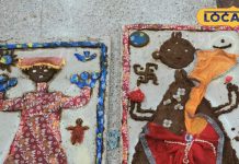 गोबर से बनी संजा माता की रचनाएं, त्योहारों की धरोहर को जिंदा रखतीं बच्चियों की कला – Bharat.one हिंदी