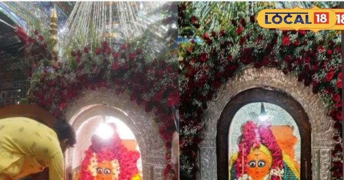 400 साल में पहली बार चांदी के सिंहासन पर बिराजीं