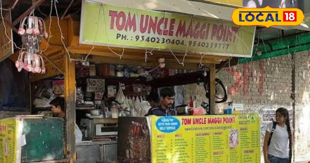 delhi tom uncle maggie point north campus 54 types maggi student favorite sa