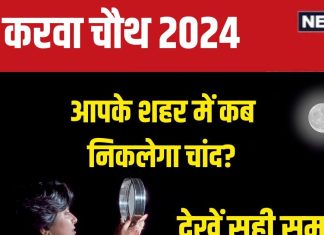 Karwa Chauth Moon Time: आज कब निकलेगा करवा चौथ का चांद? जानें दिल्ली, नोएडा, लखनऊ, पटना समेत आपके शहर का मून टाइम