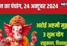 Aaj Ka Panchang 2024: गुरु पुष्य योग में अहोई अष्टमी व्रत, विष्णु पूजा से मिलेगा मोक्ष! देखें मुहूर्त, राहुकाल, दिशाशूल