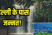 दिल्ली से 4 घंटे की दूरी पर बसी ये जगह किसी जन्नत से कम नहीं, वॉटर फॉल से आती है शेर की दहाड़