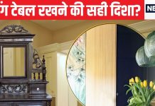 ड्रेसिंग टेबल घर की किस दिशा में रखें? कंफ्यूजन है तो भूलकर भी न करें गलती, वरना पति-पत्नी ही बन जाएंगे…