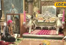 रीवा किले में 350 साल पुरानी राजगद्दी पूजन परंपरा,दशहरा उत्सव में उमड़े हजारों लोग