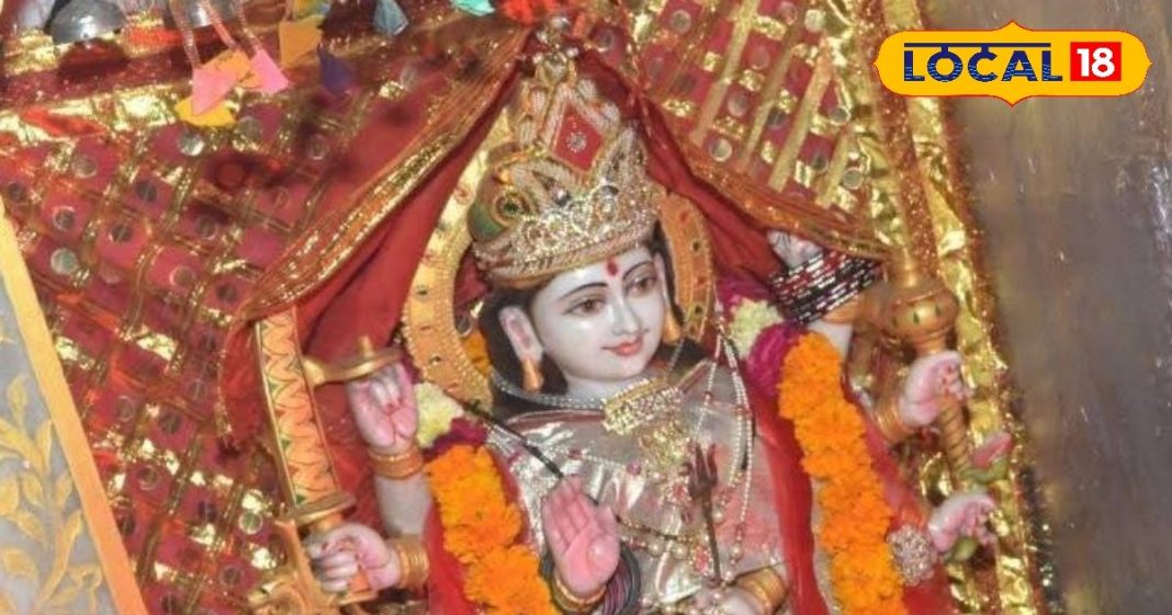 चोरों ने फोड़ी माता की आंख तो बन गए पत्थर,