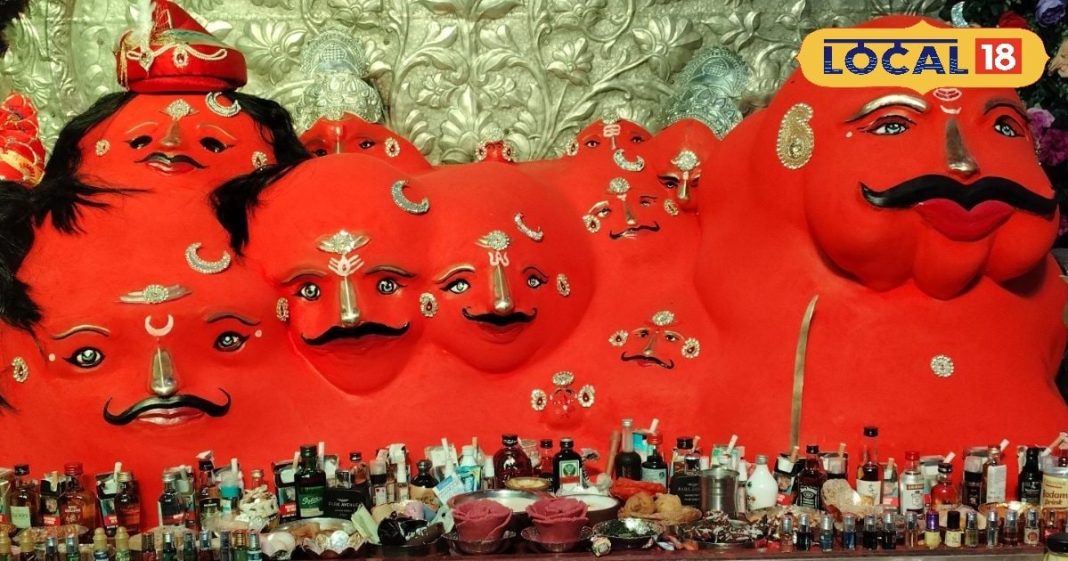 56 भैरव मंदिर में लगा 51 प्रकार की शराब, बीड़ी-सिगरेट,तंबाकू-अफीम का महाभोग