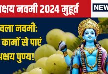 Akshay Navami 2024 Muhurat: 10 नवंबर को है अक्षय नवमी, पूजा के लिए 5 घंटे 25 मिनट का शुभ मुहूर्त, जरूर करें ये 4 काम