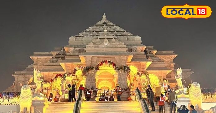 Ayodhya Ram Mandir: राम मंदिर निर्माण के प्रथम तल पर