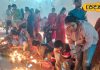 Dev deepawali 2024 devotees gathered in Thawe Maa Singhasinis court lit up with thousands of lamps