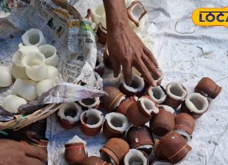 दो टुकड़े वाले मिट्टी के सांचे में ढलकर तैयार होती है ये चीनी वाली मिठाई, लंबे समय तक नहीं होती खराब