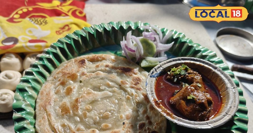 मात्र 100 रुपये में लच्छा पराठा के साथ गरमा-गरम देसी चिकन, देखें लोकेशन