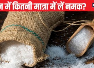 एक हेल्दी व्यक्ति के लिए उचित मात्रा में नमक का सेवन नुकसानदायक नहीं, जानें 1 दिन में कितनी मात्रा में लें Salt