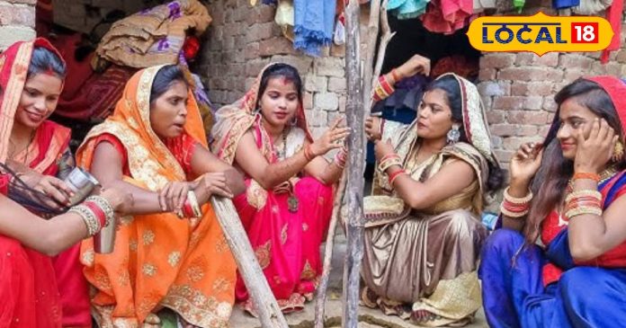 अनोखी परंपरा, गोवर्धन पूजा में बहन ने अपने भाई को