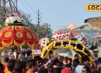 ठाठ-बाट से निकली महाकाल की सवारी,चांदी की पालकी पर बाबा ने दिए दर्शन