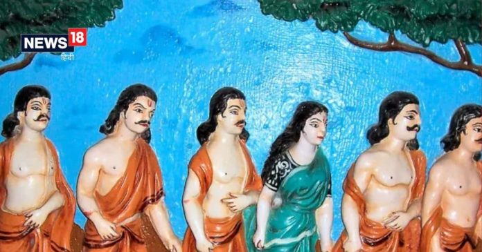 द्रौपदी को क्यों करना पड़ी थी 5 पांडवों से शादी,