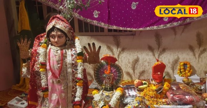 बक्सर में भगवान शालिग्राम की निकली अलौकिक बारात, माता तुलसी