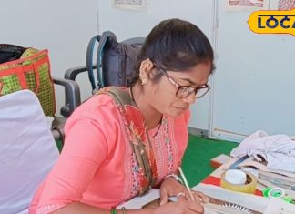 Adi Mahotsav: हैरान कर देगी इनकी कलाकारी, कुछ मिनटों में बना देती हैं हूबहू तस्वीर, इस मेले में मौजूद है पूरे भारत का यूनिक प्रोडक्ट