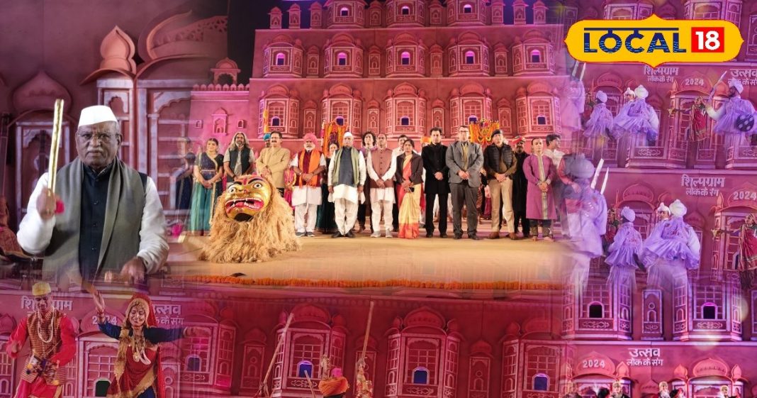 Shilpgram Mahotsav: शिल्पग्राम में लोक संस्कृति का महासंगम, भारतीय धरोहर की झलक, 200 कलाकारों ने सामूहिक नृत्य से बांधा समा