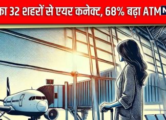 जयपुर एयरपोर्ट 32 डेस्टिनेशन से हुआ कनेक्ट, यात्रियों की संख्या में 17% की बढ़ोत्तरी, 68% बढ़ा इंटरनेशनल एटीएम