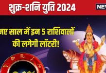 Shukra Shani Yuti: 28 दिसंबर से कुंभ में होगी शुक्र-शनि की युति, नए साल में ये 5 राशिवाले काटेंगे चांदी, शनिदेव की मिलेगी कृपा!