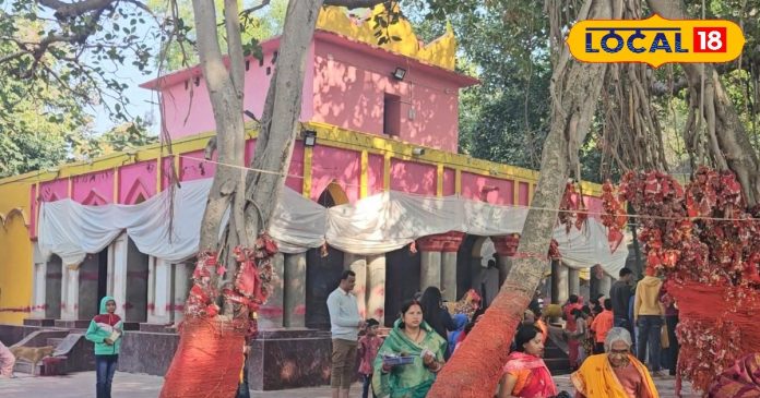 Yogini Mandir Godda Crowds of devotees gathered on first day