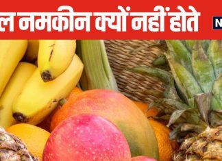 Science Facts: फल मीठे-खट्टे तो होते हैं लेकिन नमकीन क्यों नहीं, क्या उनमें नमक डालकर खाना चाहिए