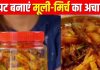 सर्दियों में झटपट बना लें मूली-मिर्ची का अचार, पूरे साल नहीं होगा खराब, सिंपल है रेसिपी