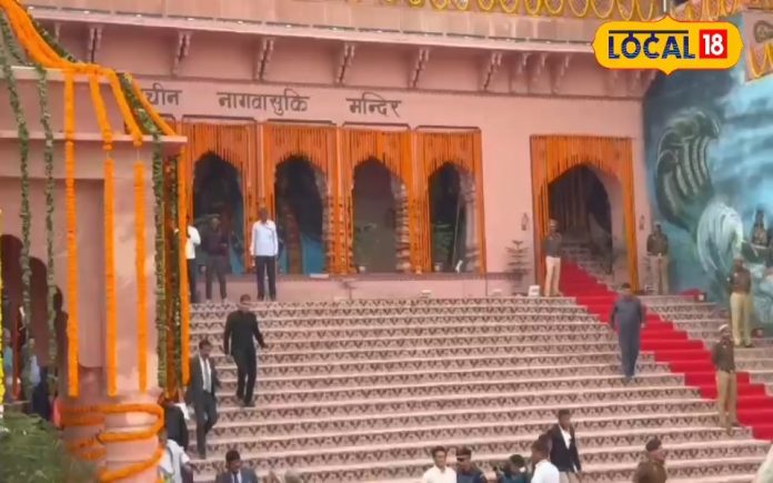 प्रयागराज में गंगा किनारे नागों के राजा वासुकि ने किया