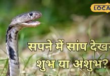 सपने में सांप दिखना शुभ या अशुभ, किस संकेत का क्या है मतलब