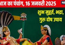 Aaj Ka Panchang 2025: माघ स्नान से पाएं हरि कृपा, विष्णु पूजा से मिलेगा मोक्ष, जानें आयुष्मान योग, मुहूर्त, भद्रा, राहुकाल