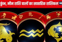 Saptahik Rashifal: मकर वाले प्रेम संबंधों में फूंक-फूंक कर कदम रखें, कुंभ मीन वालों को भाग्य का साथ मिलेगा, सप्ताह है शुभ