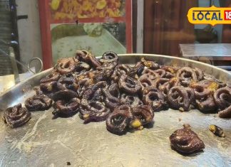 Burhanpur famous Khoya Jalebi available at siddharth chowk in raipur taste is also very amazing rate is 400 rupees per kg