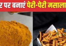 फ्रेंच फ्राइज, पॉपकॉर्न का बढ़ जाएगा स्वाद, घर पर बनाएं रेस्टोरेंट स्टाइल पेरी पेरी मसाला, शेफ ने शेयर की रेसिपी