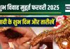 Vivah Muhurat February 2025: फरवरी में 14 दिन बजेगी शहनाई, यहां देखें शुभ विवाह के मुहूर्त और तारीख