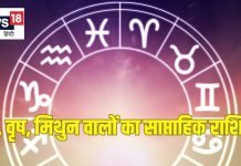 Saptahik Rashifal: मेष मिथुन जातकों का पदोन्नति वेतन वृद्धि से सुधरेगी आर्थिक स्थिति, वृष राशि वाले सावधानी से करें निवेश