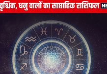 Saptahik Rashifal: तुला वालों को शॉर्टकट न अपनाएं वरना भारी आर्थिक नुकसान होगा, वृश्चिक धनु वालों को मेहनत का फल मिलेगा